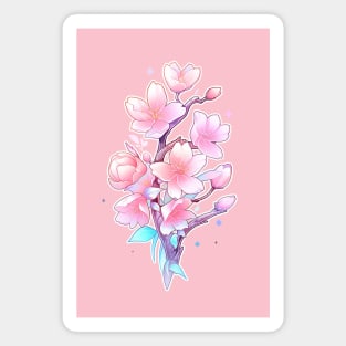 Enchanting Cherry Blossom Branch Magnet